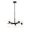 Z-Lite Artemis Chandelier, 10-Light, 25 In.W x 12.75 In.H, Matte Black/Matte Opal 494-10MB - alternate 5
